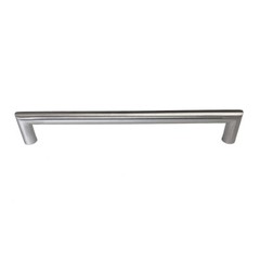 Stainless Steel Round Bar Pull Handle Kitchen Cabinet Hardware Brush Nickel