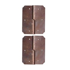 2Set Square Hinge 6cm Chinese Antique Cabinet Hinge Furniture Hardware