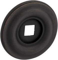 Baldwin 4902.BIN 1-1/2 Inch Diameter Cabinet Knob Backplate – Bronze