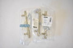 Lot of 3 Amerock Bar Pulls 5-1/16″ Champagne Bronze BP40517BBZ w Hardware