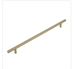 3 Pieces Amerock BP19014BBZ Golden Champagne 12-5/8″ Bar Cabinet Pull