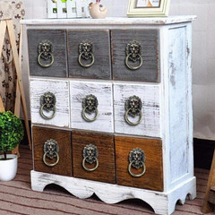 6 Pack Lion Head Knob Pull Handle for Dresser Drawer Cabinet Jewelry Box with Dr