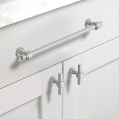 Brushed Satin Nickel Cabinet Handles – 10 Pack, 7.5 Inch Pulls for Kitchen