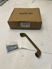 Goo-Ki 801G1-128 Antique Brass 5.5 Inches Center to Center Arch Cabinet Pull