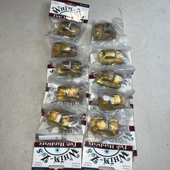 LAUREY YELLOW CAR DRAWER PULLS LOT OF 10 PIECES BRAND NEW