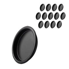 14Pack 2-1/8 Inch Closet Door Finger Pull Round Insert Bypass Closet Door Handle
