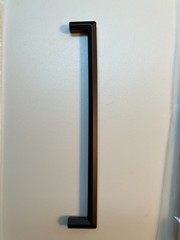 Set of 3 Top Knob Lydia 9″ Ctr to Ctr Handle Cabinet Pulls- Oil Rubbed Bronze
