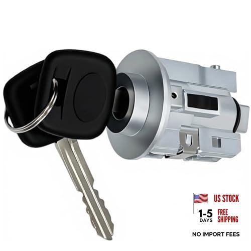 US-345L 69057-AE020 Ignition Lock Cylinder with 2 Keys, 1 Set Fits 2004-2010