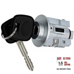 US-345L 69057-AE020 Ignition Lock Cylinder with 2 Keys, 1 Set Fits 2004-2010