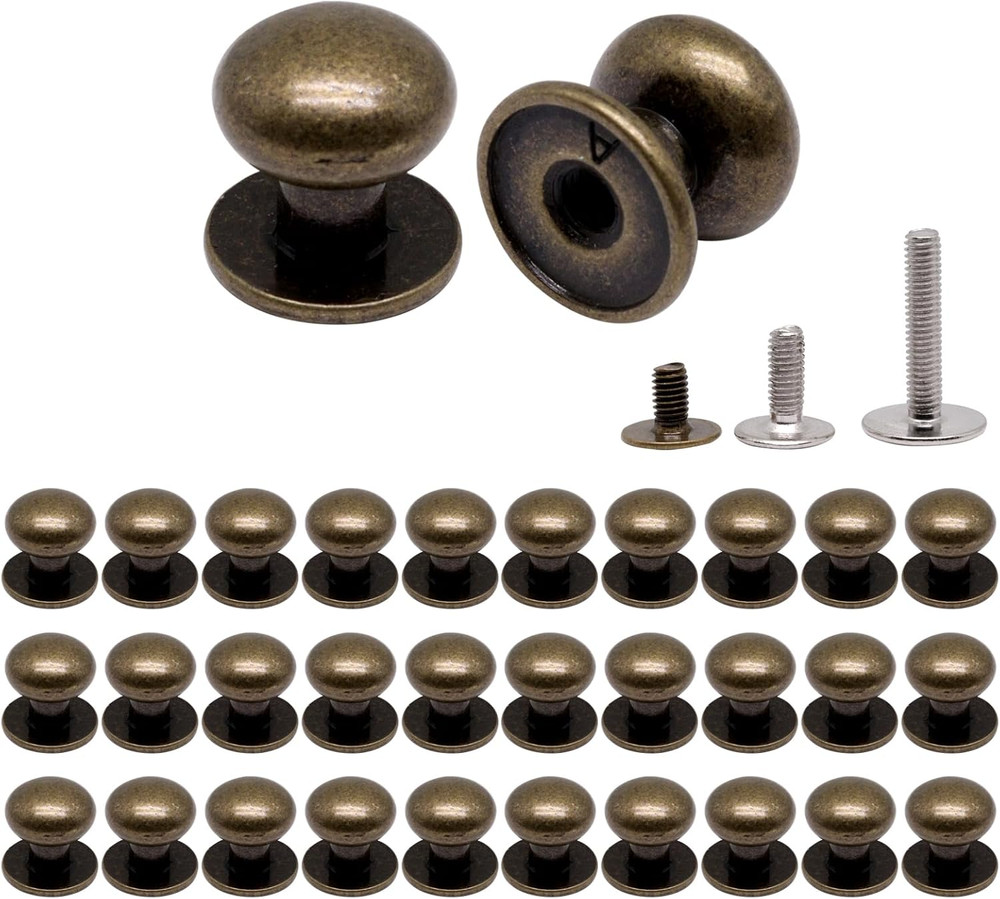 32pcs Mini Drawer Pulls 0.37inch Small Knobs for Jewelry Box Metal …