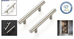 Durable Brushed Nickel 5” Cabinet Pulls – 30 Count Easy Install Kitchen Handles