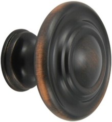 Silverline K2209 Cabinet Hardware Round Oversized Knob 44 x 34 H(mm)