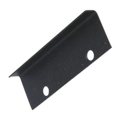 Vintage Washington Tempo Black 1 1/4″ Ctr. Cabinet Handle Backplate 1306R-19