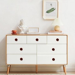 12Pcs 1.5″ Wooden Drawer Knobs Mushroom Cabinet Pulls Light Brown
