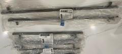 Amerock Bar Pulls Lot Of 8 – 2 @ 480mm 18 7/8, 6 @ 320mm 12 5/8” Gun Metal Gray