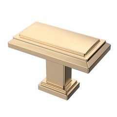 Square Cabinet Knob Cabinet Handle Drawer Knob in Nickel Brass Black ORB