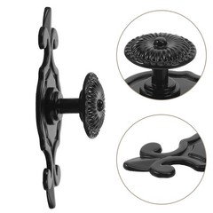 12PCS Cabinet Knob with Back Plate | Round Knobs for Kitchen Cabinet Pull and