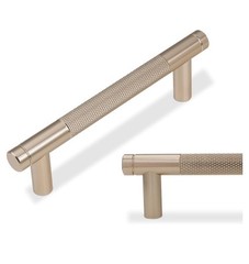 10 Pack 5 Inch128mm Champagne Bronze Kitchen Cabinet Handles Knurled Cabinet P