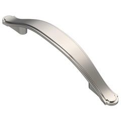 10 Pack 3.75 96mm Brushed Satin Nickel Arch Pulls, Hardware, AL3028SN, Kitchen