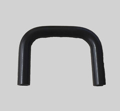 8113-632-A-33 Black Handle 1.5″ x 1.25″ Brushed Aluminum (4 Pcs)