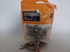 EVERBILT 35 mm 105-Degree 1/2″ Cabinet Hinge, 10 Pack