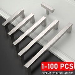 2″-10″ Brushed Nickel Kitchen Cabinet Pulls Stainless Steel Drawer T Bar Handles