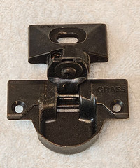 GRASS 830-37 Bronze Cabinet Hinge for 1″ overlay on face frame cabinets