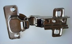 Cabinet SLIDE-ON Concealed EURO HINGES for frameless cabinets 110 deg 24 PACK