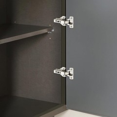 Full Overlay 4 Packs (2 Pairs) Concealed Kitchen Cabinet Hinges 105 Degree Soft