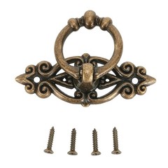 Brand New Alloy Handle Antique Cabinet Dressers Hanging Hardware Retro Screws