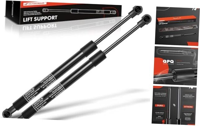 Front Hood Bonnet Lift Supports Shock Struts Compatible with Hood (2Pcs)