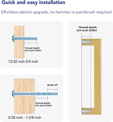 5 Pack Brushed Brass Cabinet Pulls 5.5 Inch 5 Inch Hole Center Square Kitchen