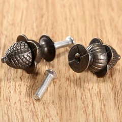 Antique Jewelry Box Cabinet Knob Cupboard Wardrobe Pull Handle Hardware Home DIY