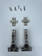 GRASS Cabinet Hinges 1006-30 Self Closing w/Base Plate 044 (SET OF 2)