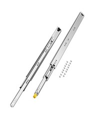 1 Pair 16-60 in Soft-Close Drawer Slides Ball Bearing Full Extension