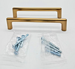 Khtumeware 5″ Hole Center Antique Champagne Bronze Cabinet Pulls 2-Pack