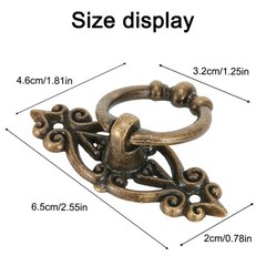 Timeless Green Bronze Cabinet Handle for pull for Traditional and Period Pieces
