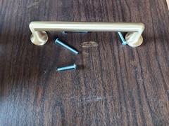 Signature Hardware Belfast 6″ Solid Brass Cabinet Pull in Satin Brass