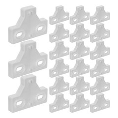 50 Pcs Gate Hole Cover Hinge Repair Plate Cabinet Closing Buffer Door Spacer