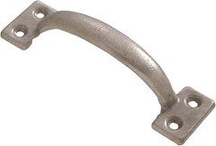 Hillman 852521 WeatherMaxx Door Pull 6-1/2″ Galvanized Finish Outdoor Suitable