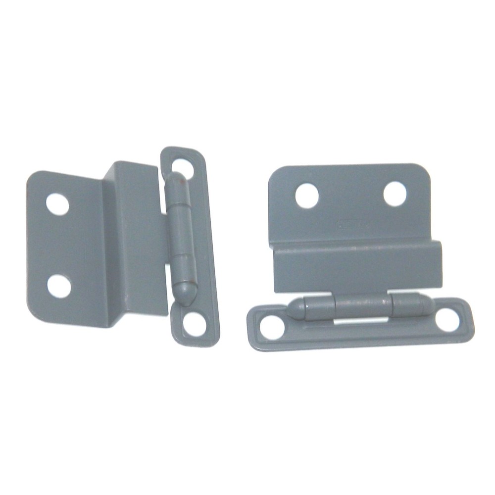 Pair of Stanley Art Deco Prime Coat 3/8″ Inset Face Mount Hinges 1533-P