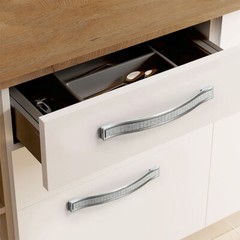 Modern Diamond Crystal Door Knob Wardrobe Drawer Cabinet Cupboard Pull Handle
