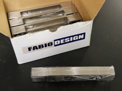 Lot10 Branded ITALY FABIO DESIGN Chrome Kitchen Cabinet Handles Drawer Furniture