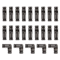 50Pcs Invisible Barrel Hinges 4x15mm Brass Concealed Hinge Black