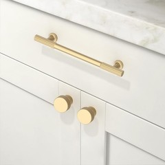 10 Pack Brushed Gold Cabinet Pulls 5 Inch 128mm Kitchen Handles Hardware