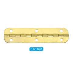 Small Piano Hinge 2.6″ X 0.6″, 6 Pack Mini 180-Degree Jewelry Box Hinges with Sc