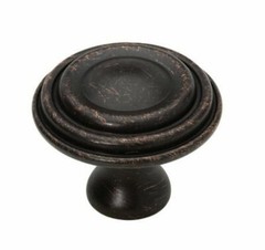 PBF524Y-VBR 1 1/2″ Ringed Cabinet Drawer Knob Venetian Bronze