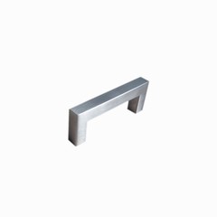 Modern Brushed Stainless Steel Square Cabinet Bar Pull Handles Hardware Knobs
