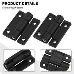 Premium Flat Hinge with Adjustable Torque Mechanism for Cabinets and Doors