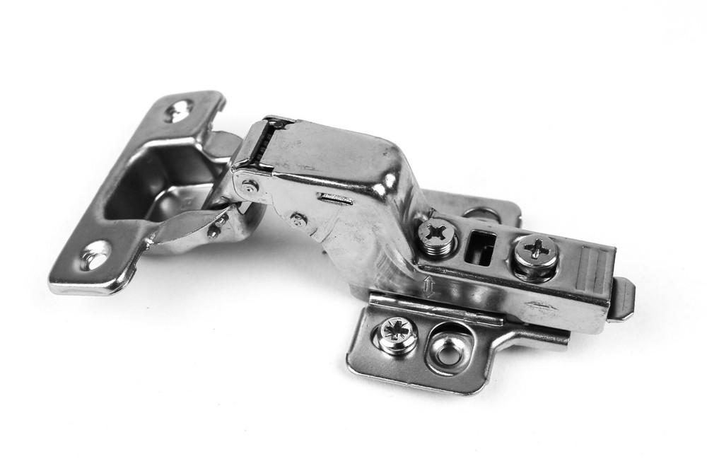 (40 Pieces) Soft Closing Frameless Inset Cabinet Door Hinges with Screws